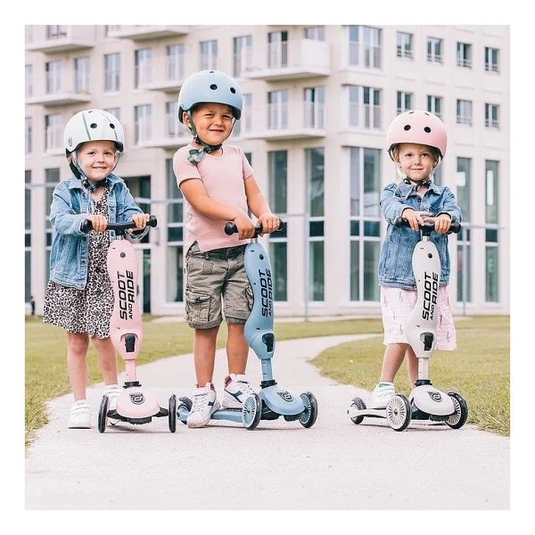 Scoot And Ride Helmet Pembe Bebek Bisiklet Kaskı 181206-96323 - Görsel 4