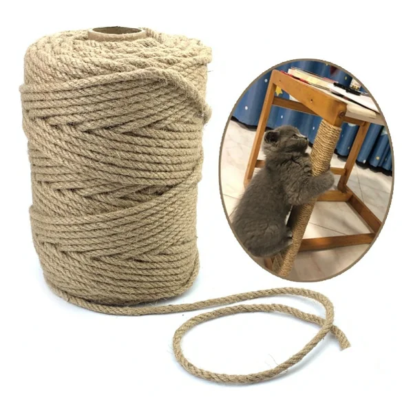 Alfa Tasarım Kedi Tırmalama Ipi Sisal Halat 6 Mm X 10 M - Görsel 7