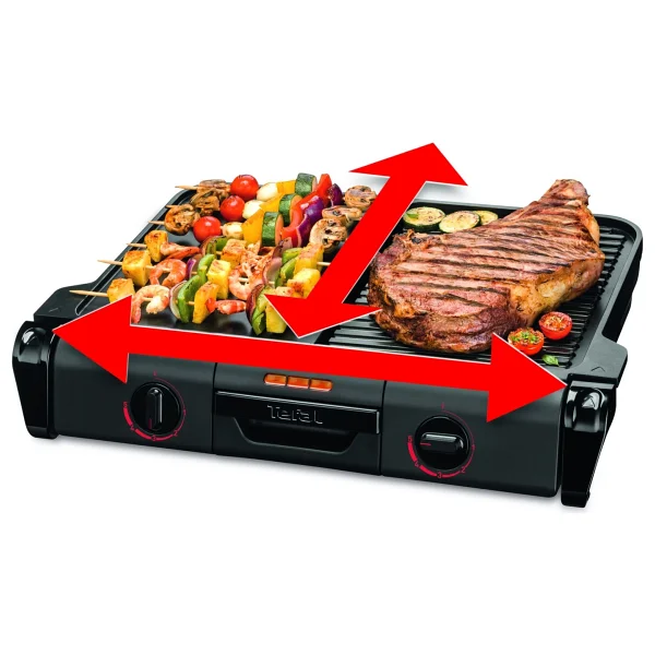 Tefal Family Flavour Grill 2400 W Dumansız Izgara - Görsel 2