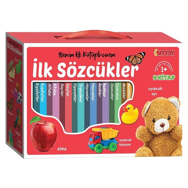 Diytoy 2090 Ilk Sözcükler 8'li Eğitici Kitap Seti - Görsel 5
