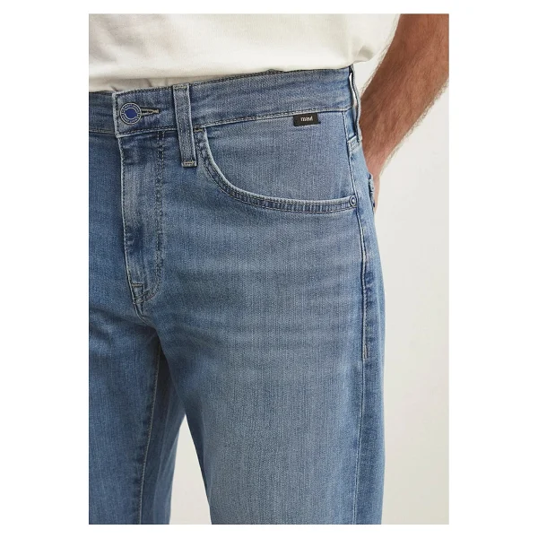 Mavi Marcus Premium Blue 00351-83710 Açık Indigo Mavisi Erkek Straight Jean - Görsel 7