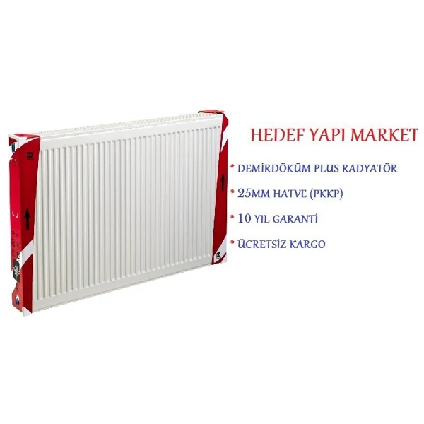 Demirdöküm Pkkp 400x1200 Plus Panel Radyatör - Görsel 7