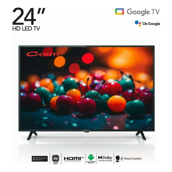 Conti Ct24gt300h HD 24" 61 Ekran Uydu Alıcılı Google Smart LED TV - Görsel 7