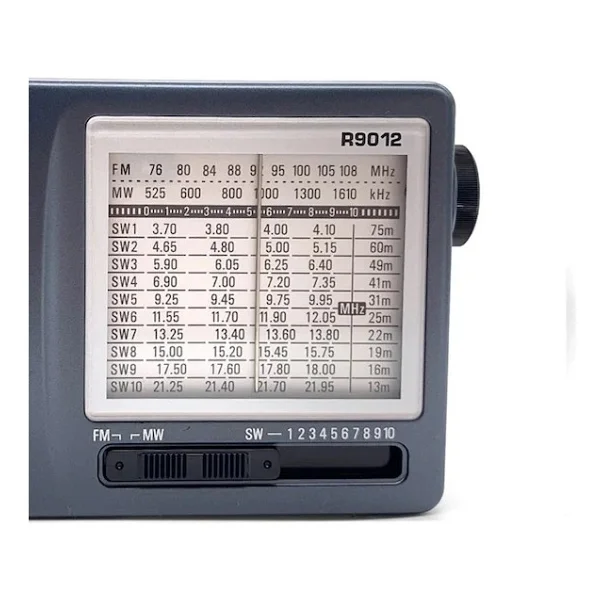Tecsun R-9012 12 Bantlı Kısa Dalga Radyo - Görsel 9
