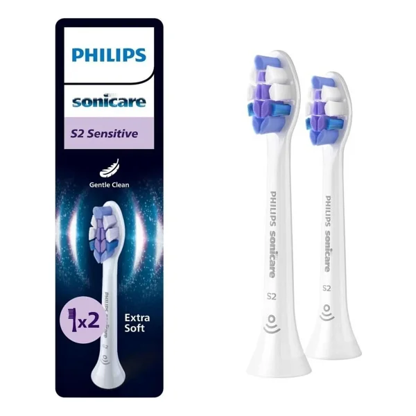Philips Hx6052/87 Sonicare S2 Sensitive 2'li Diş Fırçası Başlığı - Görsel 8