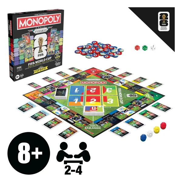 Monopoly Fıfa World Cup 2026 Panini Prizm Edisyonu G2633 - Görsel 3