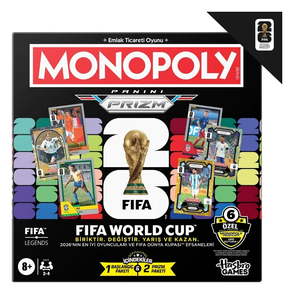 Monopoly Fıfa World Cup 2026 Panini Prizm Edisyonu G2633 - Görsel 2