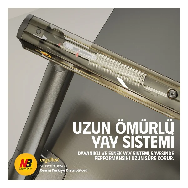 North Bayou A5c 17-32 İnç İki Kollu Amortisörlü Monitör Standı - Görsel 6