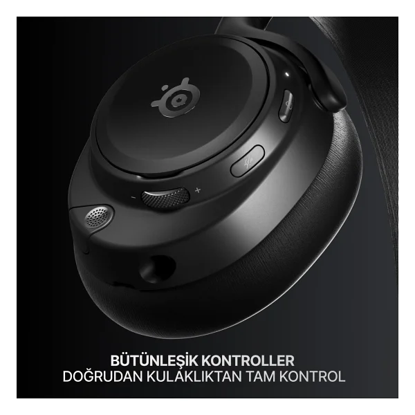 Steelseries Arctis Nova Pro Omni Siyah 7.1 Type-C Kablolu/Kablosuz Kulak Üstü Oyuncu Kulaklığı - Görsel 10
