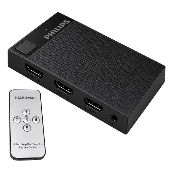Philips Swv9023d 5 Port 4K Hdmı Switch - Görsel 2