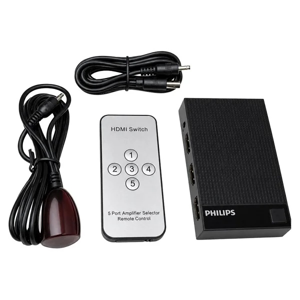 Philips Swv9023d 5 Port 4K Hdmı Switch - Görsel 3
