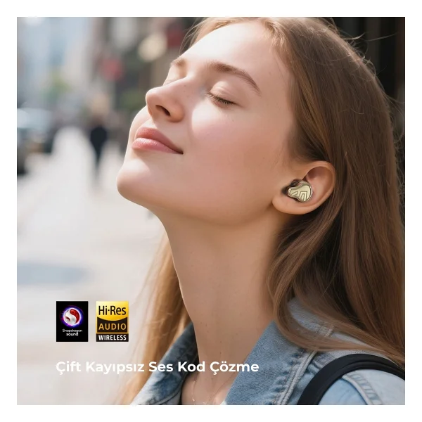 Soundpeats H3 TWS Titanyum Siyah Kulak İçi Bluetooth Kulaklık - Görsel 7