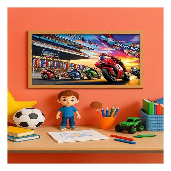 Ks Games Motor Racing 50 Parça Çocuk Puzzle 31753 - Görsel 3