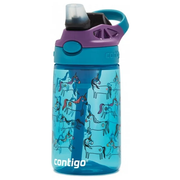 Contigo Gizmo Flip Pro Unicorn 420 Ml Tritan Çocuk Suluğu - Görsel 3