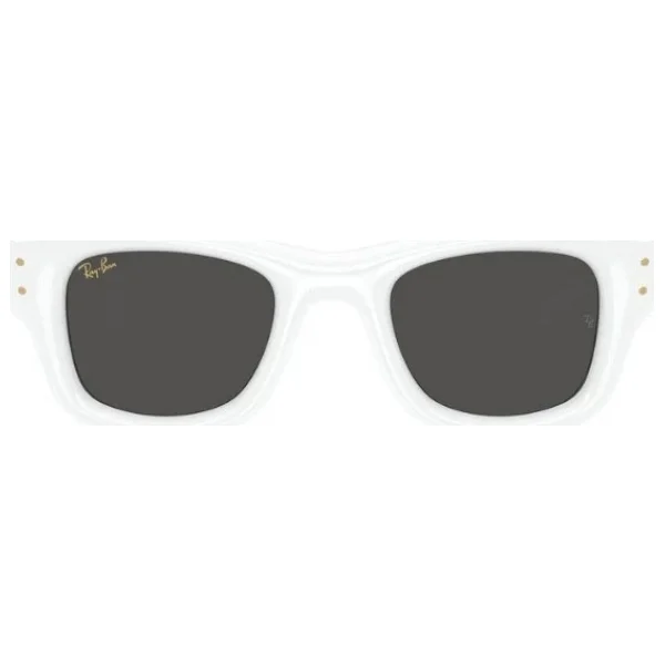 Ray-Ban Wayfarer Puffer 4940 671/87 White-Black Güneş Gözlüğü - Görsel 3