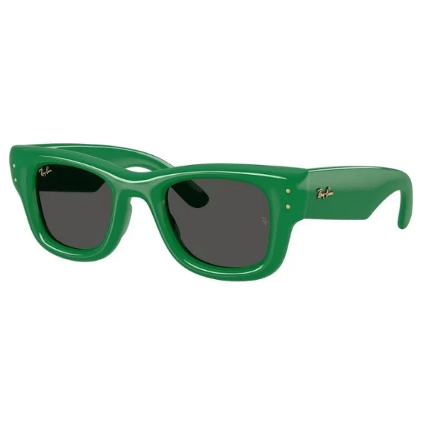 Ray-Ban Wayfarer Puffer 4940 683487 Green-Black Güneş Gözlüğü - Görsel 2