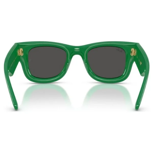 Ray-Ban Wayfarer Puffer 4940 683487 Green-Black Güneş Gözlüğü - Görsel 4