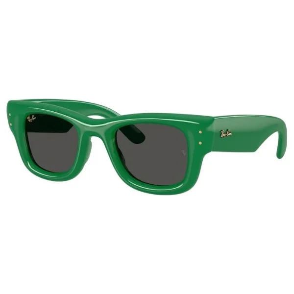 Ray-Ban Wayfarer Puffer 4940 683487 Green-Black Güneş Gözlüğü - Görsel 5