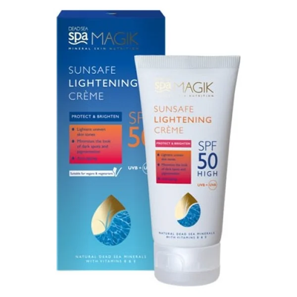 Dead Sea Spa Magik Sunsafe Lightening Creme SPF50 50 ml - Görsel 2