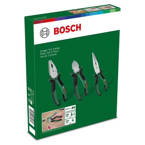 Bosch 1600a02c0s 3'lü Pense Seti - Görsel 7