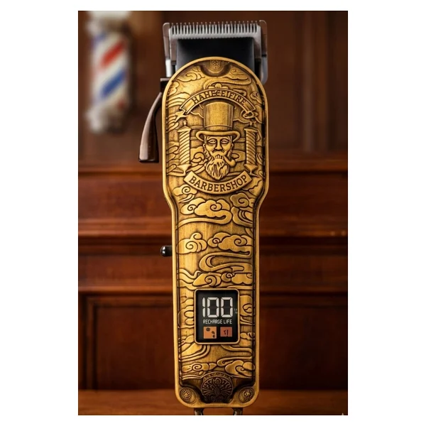 Jasper Jpr-7700 Gentlemen Gold Detaylı Profesyonel Tıraş Makinesi 8000 Rpm - Altın - Görsel 2