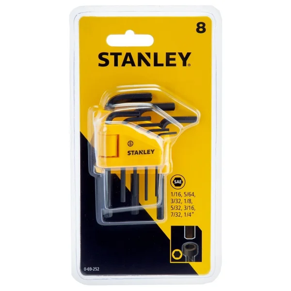 Stanley St069252 8 Parça Alyan Anahtar - Görsel 3
