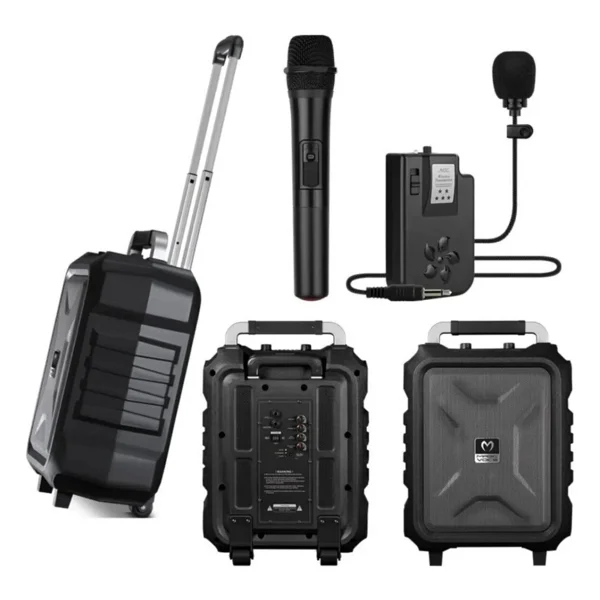 Magicvoice Mv-2015 300 W 1e-1y Mikrofonlu Aktif Hoparlör - Görsel 6