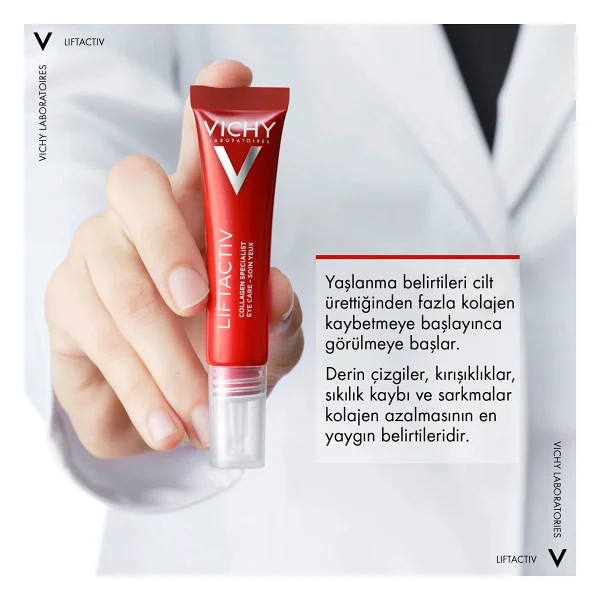 Vichy Liftactiv Collagen Specialist Göz Bakım Kremi 15 Ml - Görsel 5