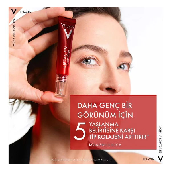 Vichy Liftactiv Collagen Specialist Göz Bakım Kremi 15 Ml - Görsel 6