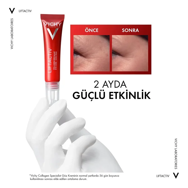Vichy Liftactiv Collagen Specialist Göz Bakım Kremi 15 Ml - Görsel 8
