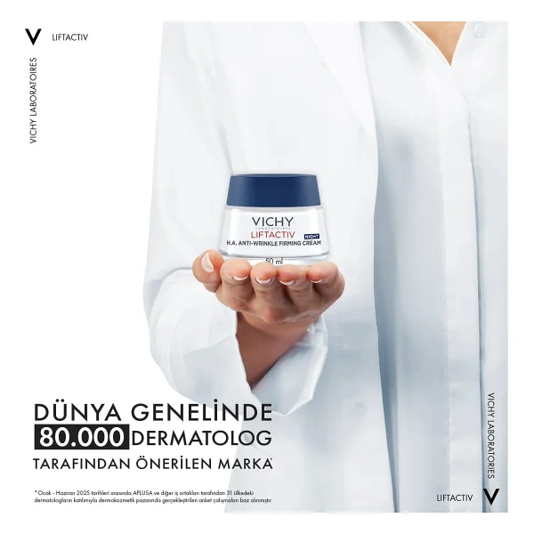 Vichy Liftactiv Supreme Nuit 50 Ml Kırışıklık Ve Sıkılık Kaybına Gece Kremi - Görsel 2