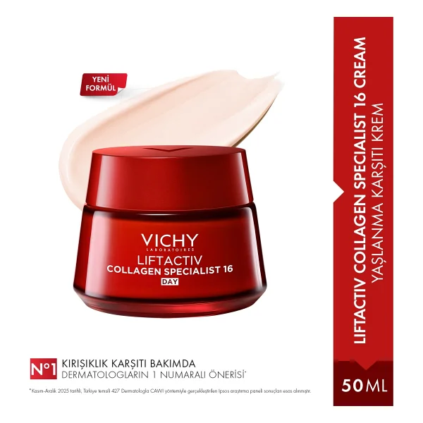 Vichy C Vitamini İçeren Yenileyici Krem - Tüm Cilt Tipleri İçin Sıkılaştırıcı ve Leke Giderici Bakım - Görsel 9