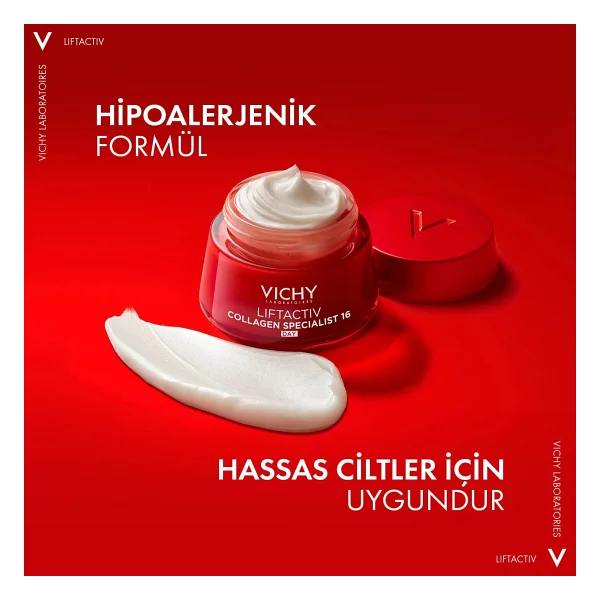 Vichy C Vitamini İçeren Yenileyici Krem - Tüm Cilt Tipleri İçin Sıkılaştırıcı ve Leke Giderici Bakım - Görsel 4