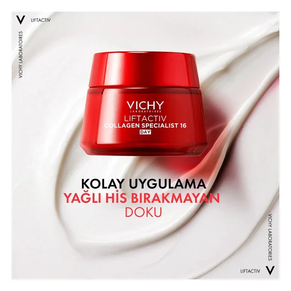Vichy C Vitamini İçeren Yenileyici Krem - Tüm Cilt Tipleri İçin Sıkılaştırıcı ve Leke Giderici Bakım - Görsel 5