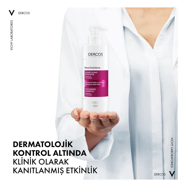 Vichy Dercos Densi-Solutions 400 Ml Şampuan - Görsel 4