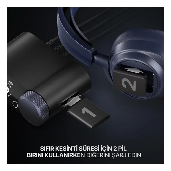 Steelseries Arctis Nova Pro Omni 7.1 Type-C Kablolu/Kablosuz Kulak Üstü Oyuncu Kulaklığı - Görsel 6