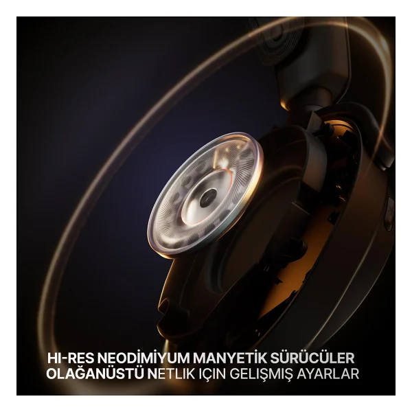 Steelseries Arctis Nova Pro Omni 7.1 Type-C Kablolu/Kablosuz Kulak Üstü Oyuncu Kulaklığı - Görsel 7