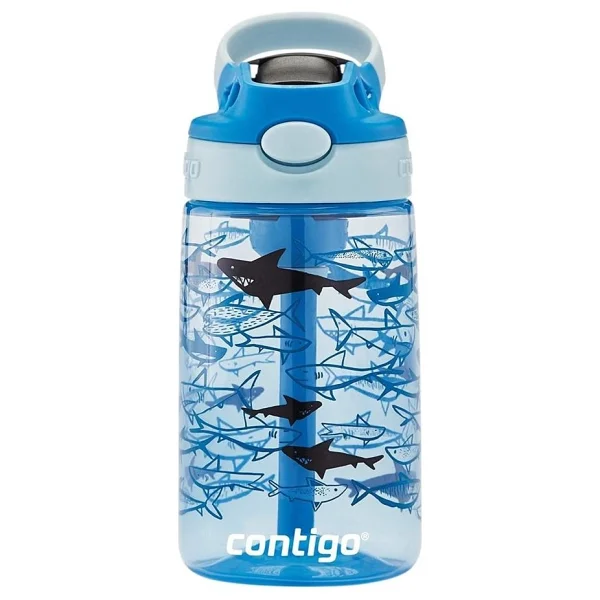 Contigo Gizmo Flip Pro Sharks 420 Ml Tritan Çocuk Suluğu - Görsel 2