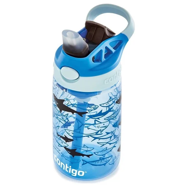 Contigo Gizmo Flip Pro Sharks 420 Ml Tritan Çocuk Suluğu - Görsel 5