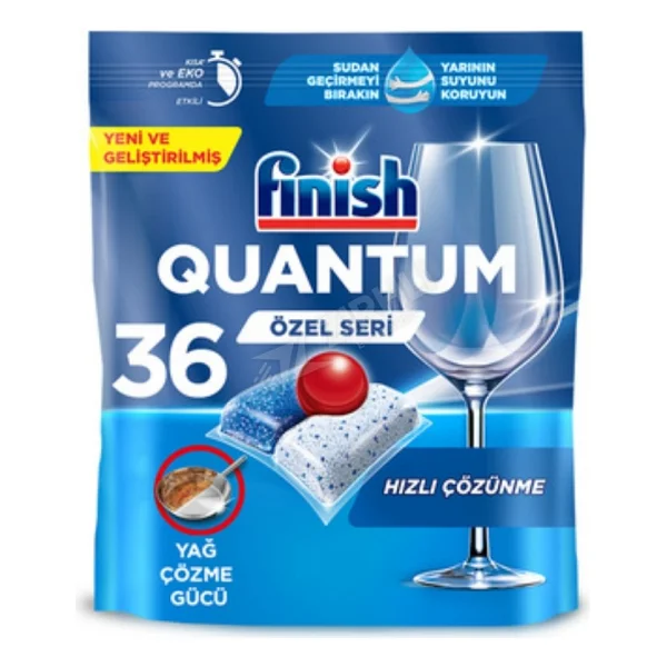 Finish Quantum Bulaşık Makinesi Tableti 36'lı - Görsel 2