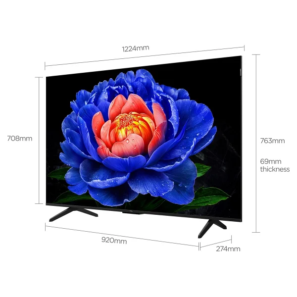 Tcl 55t6d 4K Ultra HD 55" 140 Ekran Uydu Alıcılı Google Smart QLED TV - Görsel 4