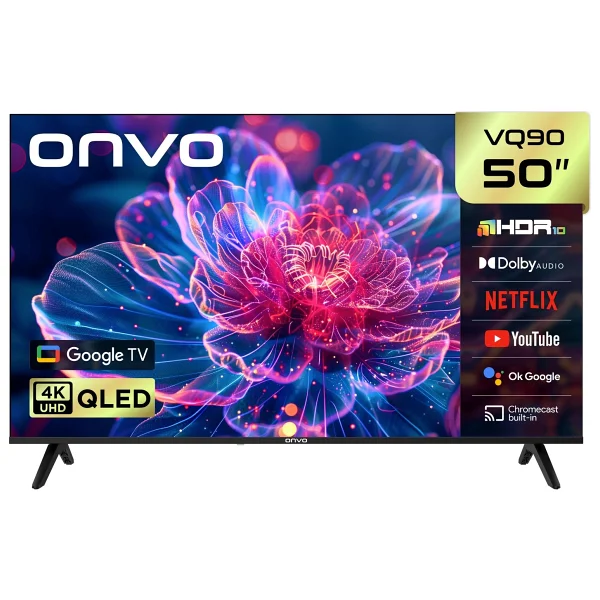 Onvo 75vq90f3ua 4K Ultra HD 75" 190 Ekran Uydu Alıcılı Google Smart QLED TV - Görsel 8