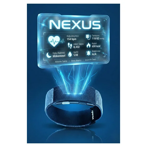 Spovan Nexus Akıllı Bileklik - Görsel 2