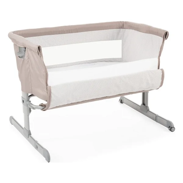 Chicco Next 2 Me Bej Anne Yanı Beşik Tekerlekli Ergonomik Yapı İle Konforlu Kullanım - Sand - Görsel 3
