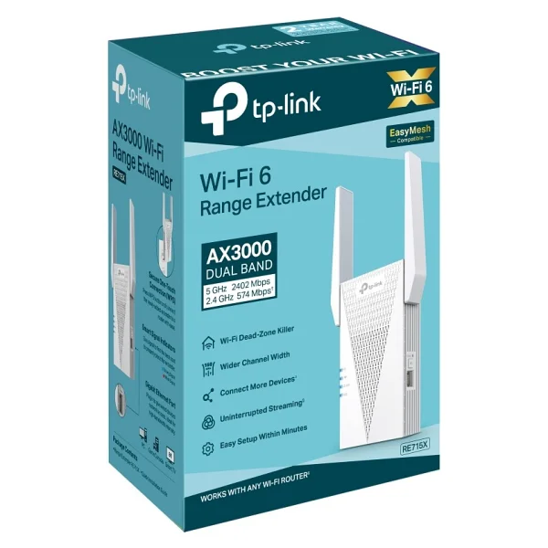 Tp-Link Re715x Wi-Fi Güçlendirici - Görsel 4