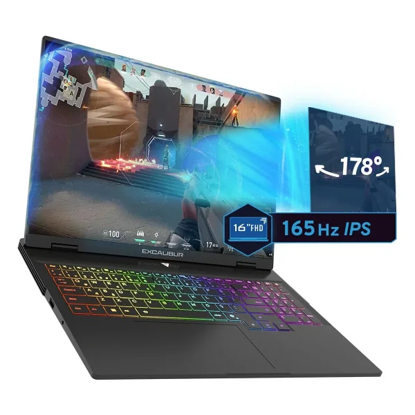 Casper Excalibur G915.1362-Bf60x-C İ7-13620h 16 GB 1 TB SSD Rtx5060 16" Wuxga Gaming Laptop - Görsel 8