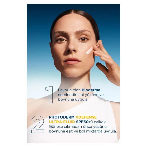 Bioderma Photoderm Xdefense Spf50+ Hassas&Tüm Ciltler Yüksek Korumalı Akışkan Güneş Kremi Renksiz 40 Ml - Görsel 4