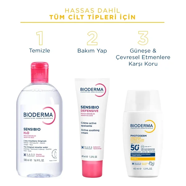 Bioderma Photoderm Xdefense Spf50+ Hassas&Tüm Ciltler Yüksek Korumalı Akışkan Güneş Kremi Renksiz 40 Ml - Görsel 8