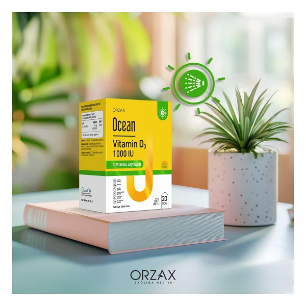 Ocean Vitamin D3 1000 Iu 20 Ml Sprey - Görsel 6