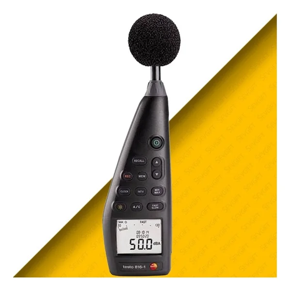 Testo 816-1 Desibel Ölçer - Görsel 6